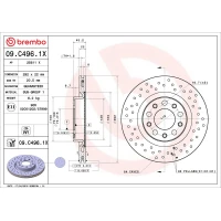 TARCZA HAMULCOWA BD184063BE