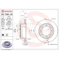 TARCZA HAMULCOWA BD278859BE