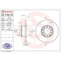 TARCZA HAMULCOWA BD296688BE