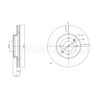 TARCZA HAMULCOWA BD350707MTL