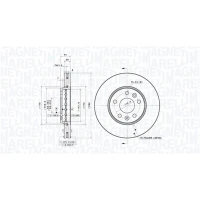 TARCZA HAMULCOWA BD360322MM