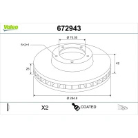 TARCZA HAMULCOWA BD377862VA