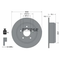 TARCZA HAMULCOWA BD391135TXR
