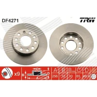 TARCZA HAMULCOWA BD444311TW