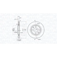 TARCZA HAMULCOWA BD463934MM