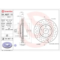 TARCZA HAMULCOWA BD473082BE