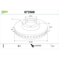TARCZA HAMULCOWA BD488106VA