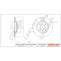 TARCZA HAMULCOWA BD490377DRV