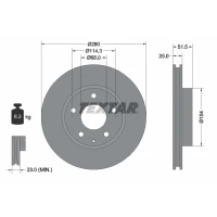 TARCZA HAMULCOWA BD513373TXR