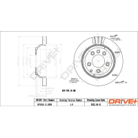 TARCZA HAMULCOWA BD570514DRV