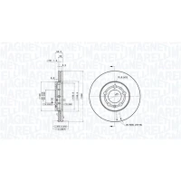 TARCZA HAMULCOWA BD577320MM