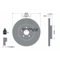 TARCZA HAMULCOWA BD598241TXR