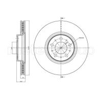 TARCZA HAMULCOWA BD637513MTL