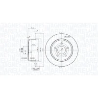 TARCZA HAMULCOWA BD688340MM