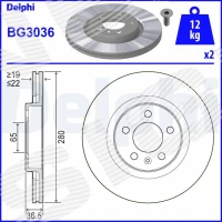 TARCZA HAMULCOWA BD722547DH