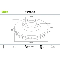 TARCZA HAMULCOWA BD796939VA
