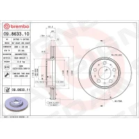 TARCZA HAMULCOWA BD801211BE