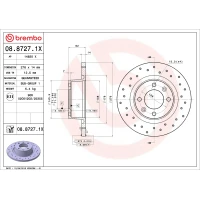 TARCZA HAMULCOWA BD829161BE