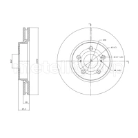 TARCZA HAMULCOWA BD833671MTL