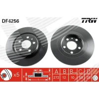 TARCZA HAMULCOWA BD874715TW
