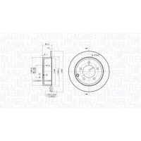 TARCZA HAMULCOWA BD914012MM