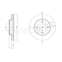 TARCZA HAMULCOWA BD971113MTL