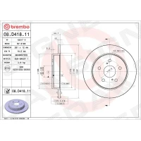 TARCZA HAMULCOWA BD995568BE