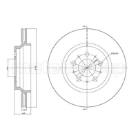 TARCZA HAMULCOWA BD996204MTL