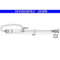 PRZEWÓD HAMULCOWY BLP419224AT