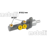 SERWO HAMULCOWE BMC171457MTL