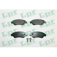 KLOCKI HAMULCOWE BPD001214LPR