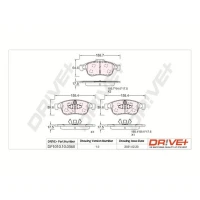 KLOCKI HAMULCOWE BPD005833DRV