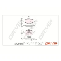 KLOCKI HAMULCOWE BPD055031DRV