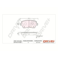 KLOCKI HAMULCOWE BPD060409DRV
