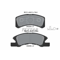 KLOCKI HAMULCOWE BPD065244TXR