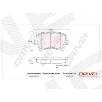KLOCKI HAMULCOWE BPD089848DRV