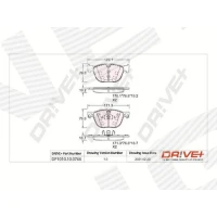 KLOCKI HAMULCOWE BPD093929DRV