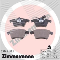 KLOCKI HAMULCOWE BPD097120ZM