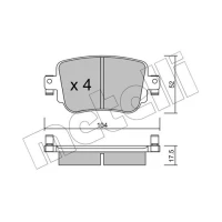 KLOCKI HAMULCOWE BPD110521MTL