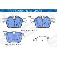 KLOCKI HAMULCOWE BPD133379AT
