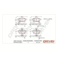 KLOCKI HAMULCOWE BPD137074DRV