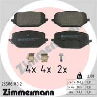 KLOCKI HAMULCOWE BPD206925ZM
