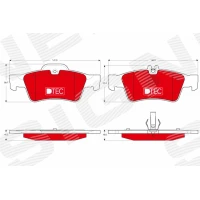 KLOCKI HAMULCOWE BPD208686TW