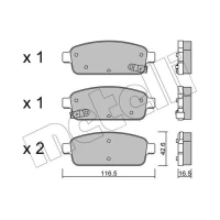 KLOCKI HAMULCOWE BPD214734MTL