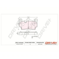 KLOCKI HAMULCOWE BPD235752DRV