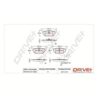 KLOCKI HAMULCOWE BPD240235DRV