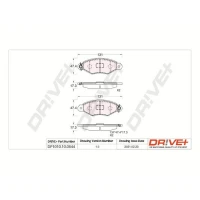 KLOCKI HAMULCOWE BPD246745DRV