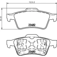 KLOCKI HAMULCOWE BPD286614HL