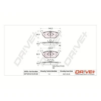 KLOCKI HAMULCOWE BPD328081DRV