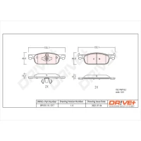 KLOCKI HAMULCOWE BPD336635DRV
